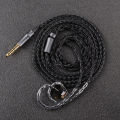 IEM Earphone Cable 16 Core Silver Plated Upgraded Cable With 3.5mm/4.4mm Plug 0.78 2PIN / QDC HIFI Replacement Headset Cord.
