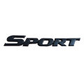 3D Chrome Metal Car Letters Logo SPORT Emblem Badge Sport Stickers Car Rear Trunk Accessories.