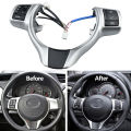 Steering Wheel Switch For Toyota Yaris 2012-2018 Verso-S VitZ 2012-2014 Phone Control Volume Buttons. 