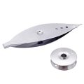 Metal Bobbin Woven Tools  DIY Lace Making Shuttle Bottom Knitting Needle Thread Core Sweater Tatting Sewing Accessories. 