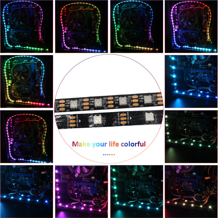 5V%203PIN%20ARGB%20LED%20Strip%20Light%20WS2812B%20IC%20Addressable%20Rainbow%20Light%20Digital%20Header%20PC%20Host%20Case%20%20Aura%20Sync%20RGBIC%20Fusion%20RGBIC%20-%20Image%206