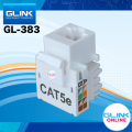 ✅ Standard Glink Gl-383 Modular Keystone Female Jack Cat5 Female Socket Cat5E Lan Cable Female Lan Head Rj45 Lan Jack Gl383. 