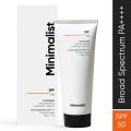 Minimalist SPF 50 PA++++ Sunscreen | No White Cast and Contains Multi Vitamins for Reducing Photoaging | 50 gm. 