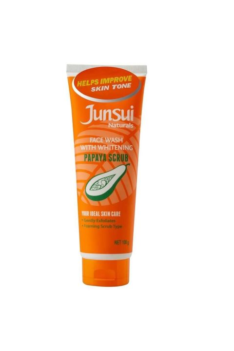 Junsui%20Naturals%20Face%20Wash%20with%20Whitening%20Papaya%20Scrub%20100g%20%E2%80%93%20Dubai%20Import%20%E2%80%93%20Helps%20Improve%20Skin%20Tone%20%E2%80%93%20Foaming%20Exfoliating%20Cleanser%20-%20Image%206
