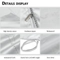 1PC Waterproof Dustproof sun protection dryer Cover Household Protective cover Washing machine cover Laundry Silver Coated Cover.