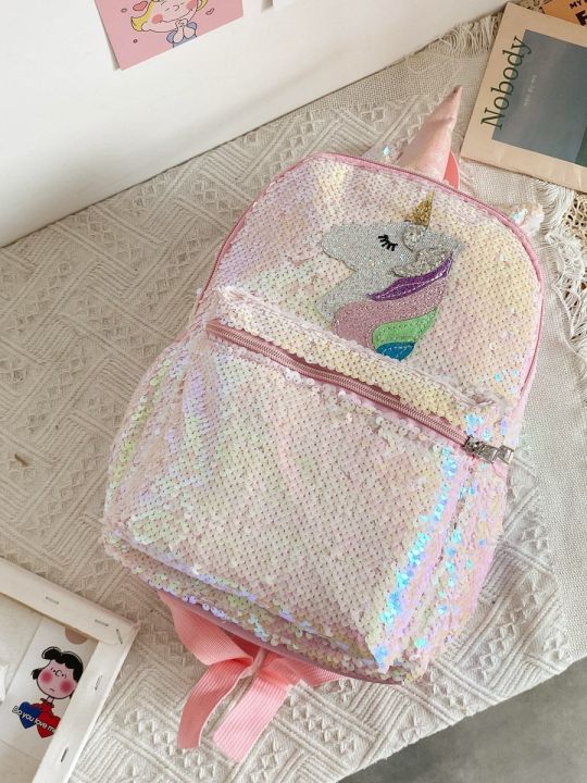 Glitter%20Unicorn%20Sequin%20Backpack%20for%20Girls%20-%20Cute%20Sparkly%20School%20Bag%20-%20Image%204