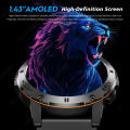 2026 Smart Watch 1.53 Inch Color Screen Sport LED Flashlight Heart Rate Waterproof Fitness Tracker Bluetooth Call Smartwatch Men.