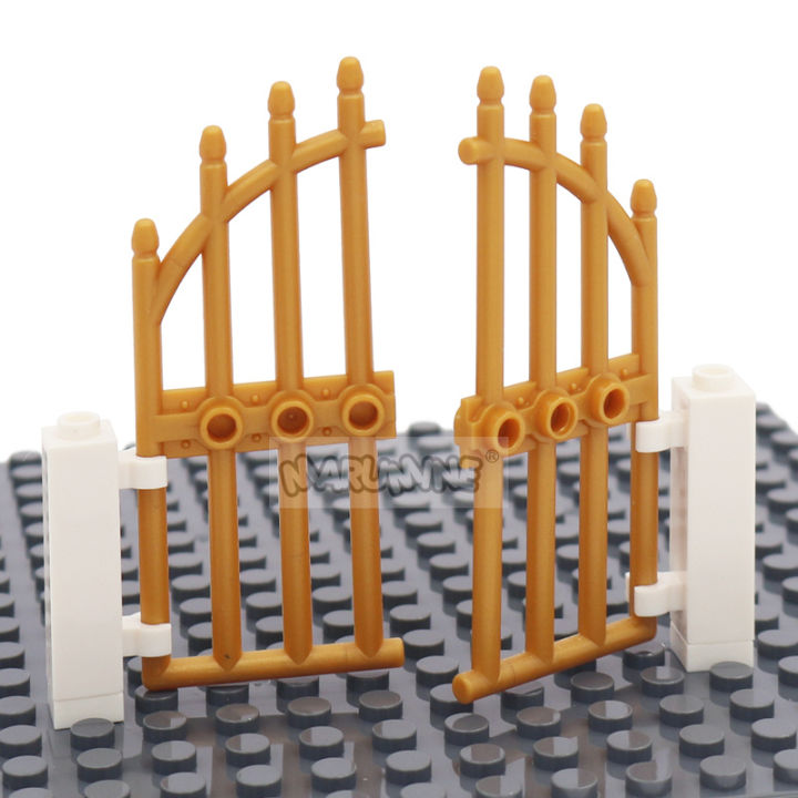 Marumine%20MOC%20Bricks%20Door%201x4x9%20Arched%20Iron%20Gate%20Accessories%20Compatible%2042448%20City%20Street%20View%20House%20Buidling%20Blocks%20Castle%20Parts%20-%20Image%204