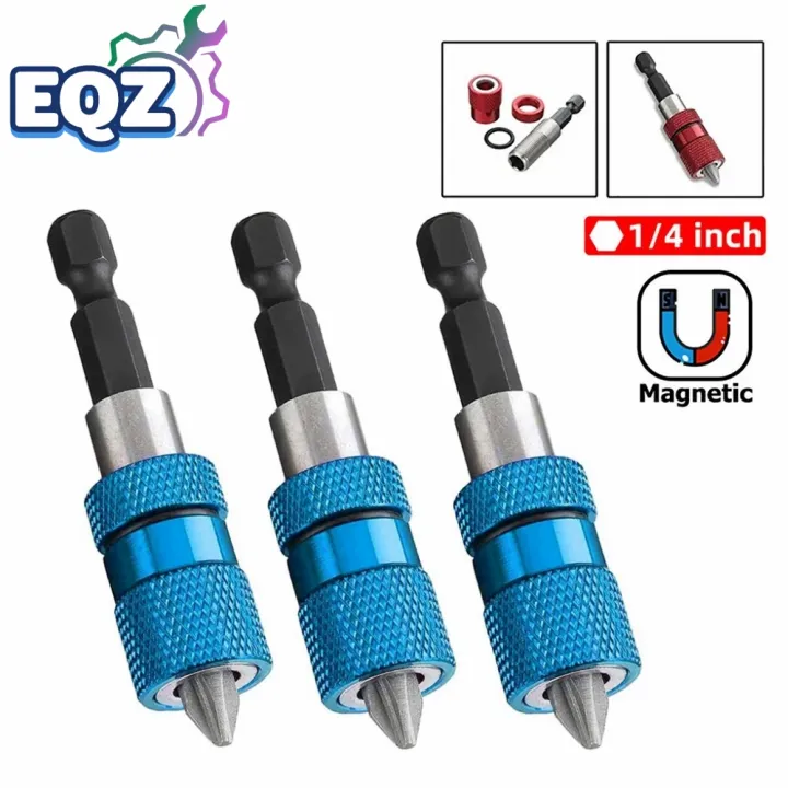 Hex Shank Screw Depth Magnetic Screwdriver Bit Holder 1/4 Inch Hex ...