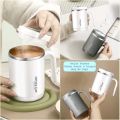 Best Quality 500Ml 304 Stainless Steel Insulated  Cup Large Capacity Drinking Cup with Cover Lid Keep Hot and Cold In Office Outdoor Handle Mug Gift Cup Beautiful Colors. 