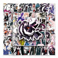 50 Piece Danganronpa Stickers Waterproof DIY For Phones Laptop Car Sticker Creative Home Decal. 