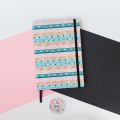 Pastel Doodle Journal Dotted or Lined Pages Notebook A5 Hardcover Diary. 