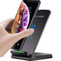 VIKEFON Wireless Charger Station Earphone Phone Fast Charging Charger Holder For iPhone 16-12 Pro Max S24 S23 .