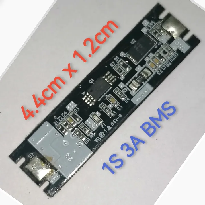 1S 3A BMS FOR SINGLE 18650 BATTERY CHARGER MODULE 5 PCS | Daraz.pk