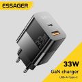 Essager USB C Charger 33W GaN Type C PD Fast Charging For iPhone 14 13 12 11 Pro Max XS 8 P For iPad Pro Air iPad Mini.