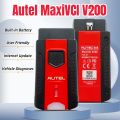Autel MaxiVCI V200 Bluetooth Interface OBD2 Used With Diagnostic Tablets MS906Pro TS ITS600K KM100 BT609 BT608 ITS600 DoIP CanFD. 