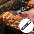 Fast And Accurate Kitchen Food Meat Thermometer With Foldable Probe. 