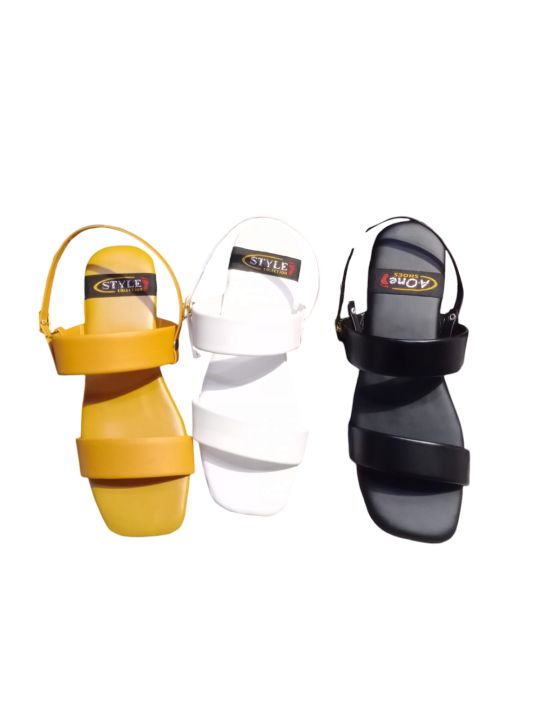 Stylish Lightweight Women's Sandals – Comfortable, Casual Design with Decorative Straps