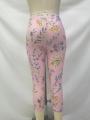 Summer leisure new digital printing slim cropped pants leggings ladies. 