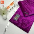 winter khaadi velvet allover 2pc Unstitched collection (( Fresh 2024)) best for ladies. 