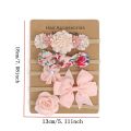 5pcs/Set Baby Girl Headband Set Cute Baby Elastic Hair Band Newborn Head Flower Toddler Headband Headwear Kids Hair Accessories.