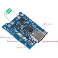 1 Pcs TP4056 TYPE-C USB 5V 1A 18650 Lithium Battery Charger Module Charging Board with Protection Dual Function DIY. 
