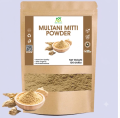 Multani Mitti Powder for Skin 100g Natural Fuller's Earth Face & Body Care for Deep Cleansing and Oil Control. 