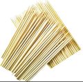 Bamboo Wooden skewers stick for Kabab, Paneer Tikka, Seekh, Barbeque, and Grilling - 8 inch ( Pack of 50 pcs). 