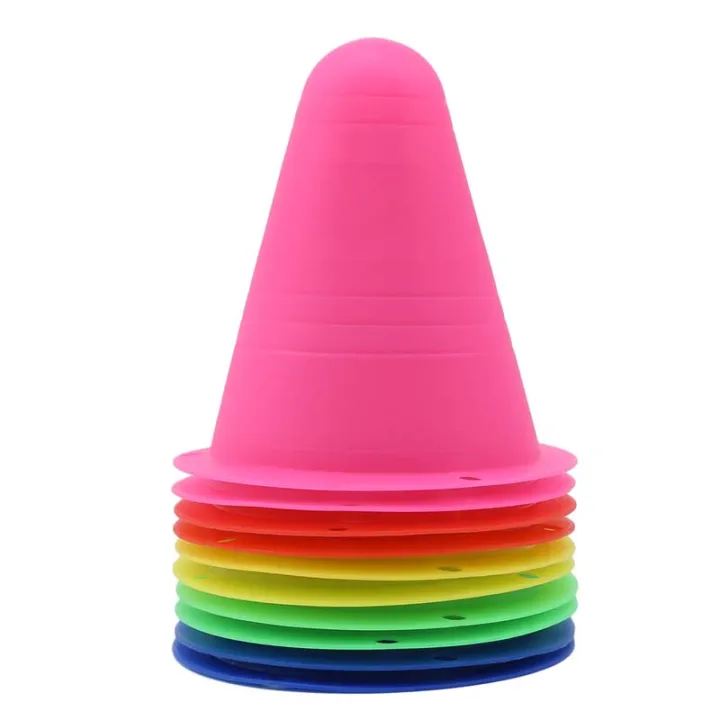 10Pcs/Set%20Skate%20Marker%20Training%20Road%20Cones%20Roller%20Football%20Soccer%20Rugby%20Training%20Soft%20Tower%20Skating%20Obstacle%20Roller%20Skate%20Pile%20-%20Image%202
