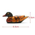 Resin Pair of Mandarin Ducks Chopstick Holder for Home Decoration Feng Shui Craft Display Ornament.