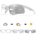 LOISRUBY Style Photochromic Sunglasses Men Women Outdoor Mtb Bicycle Cycling Runnging Eyewear Sports Bike Windproof Goggles.