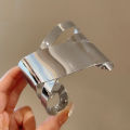 Metal Ring Multi-layer Geometric Alloy Bracelet For Women Exaggerated Cool Style Arm Ring Light Luxury Party Jewelry Accessories. 