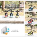 Mini Induction Helicopter Can Hover and Automatically Sense to Prevent Falling Mini RC Drone. 