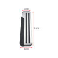 Stainless Steel Car Footrest Pedal Rest Pedals for Nissan March Maxima Juke Pulsar X-trail Qashqai Leaf Sunny Accessories. 