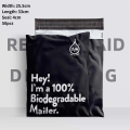 Biodegradable Shipping Bags,50 Count Compostable Poly Mailers with Eco Friendly Packaging Envelopes Supplies Mailing Bags. 