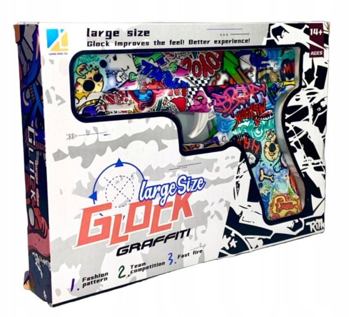Large Size Glock toy Graffiti Gun - Toy for Kids