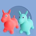 Kids Animal Inflatable Bouncy Horse Hopper Soft Vaulting Horse Bouncer PVC Jumping Leech Ride on Children Baby Play Toys. 
