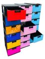 Drawer Cupboard 6 in 1 Rattan design uniplast baby drawer cupboard office drawer cupboard multi blue pink storage wardrobe. 