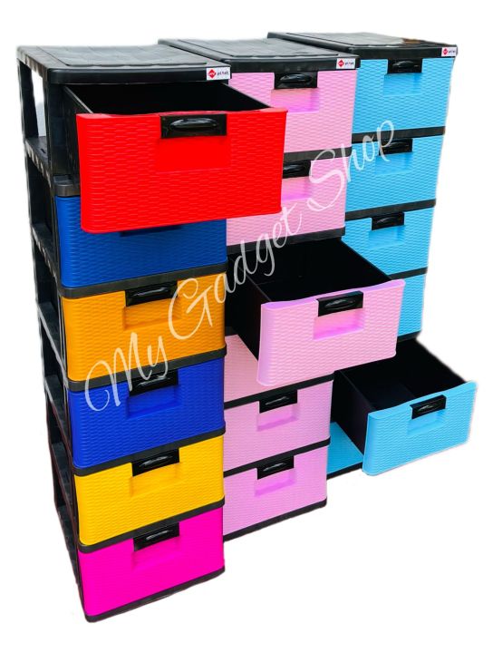 Drawer%20Cupboard%206%20in%201%20or%205%20in%201%20or%204%20in%201%20Rattan%20design%20uniplast%20baby%20drawer%20cupboard%20office%20drawer%20cupboard%20multi%20blue%20pink%20storage%20wardrobe%20-%20Image%202