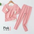 Kids Thermal Clothing Set – Soft Fabric – Warm & Cozy Winter Innerwear | Children Winter Thermal Suit – Full Sleeve Top & Bottom – Soft Inner Layer. 