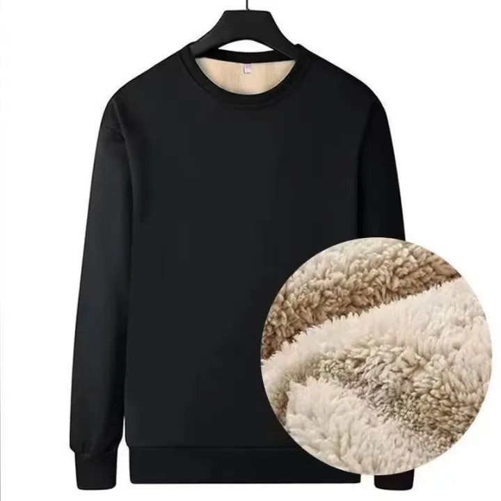 Winter%20Men%20Lamb%20Fleece%20Sweatshirt%20Solid%20Color%20Warm%20Round%20Neck%20Long%20Sleeve%20Men%20Thermal%20Underwear%20Top%20Velvet%20Thicken%20Top%20-%20Image%206