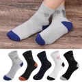 5/10 Pairs Breathable Cotton Sports Stockings Men Bamboo Fiber Autumn Winter Men Socks Sweat Absorption Deodorant Business Sox. 