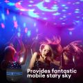 Mini LED Starry Sky Light Projection Night Light Bedside Bedroom Atmosphere Lamp Rotating Magic Ball Stage Light Projector Lamp. 