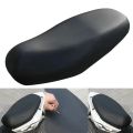 Black Motorcycle Seat Cover Waterproof Dustproof Sunscreen Scooter Cushion Non-slip Breathable Seat Protector.