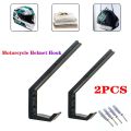Helmet wall hanger hook mount stand (2 pieces or 1 paired).