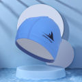 Shark Swimming Cap for Men And Women Waterproof Fabric High Elasticity Flexible Durable Long Hair Protection Swim Pool Hat.