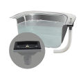 1 PC Overflow Pipe Upward Rectangle Overflow Pipe Head Kitchen Sink Replacement Connector Washbasin Drainer Accessory. 
