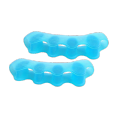 Soft Touch Toe Spacers, Reusable Spacers For Feet Separator Flexible Finger Spacer Separating Straighteners Valgus Corrector. 