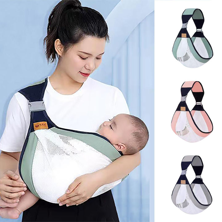 Adjustable%20Baby%20Carriers%20Strap%20Baby%20Sling%20with%20Clip%20For%20Infants%20Toddlers%20Multifunctional%20Shoulder%20Baby%20Carrier%20Comfortable%20-%20Image%202