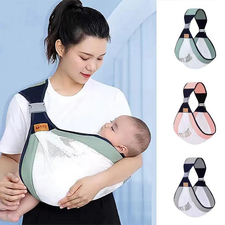 Adjustable%20Baby%20Carriers%20Strap%20Baby%20Sling%20with%20Clip%20For%20Infants%20Toddlers%20Multifunctional%20Shoulder%20Baby%20Carrier%20Comfortable%20-%20Image%202